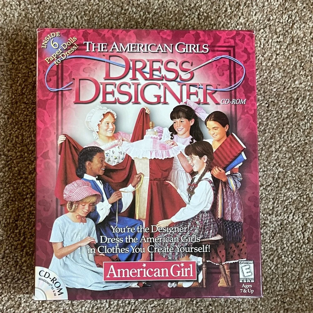 American Girl Dress Designer CD-ROM